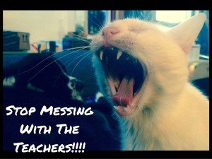 Stop MessingWith TheTeachers!!!!